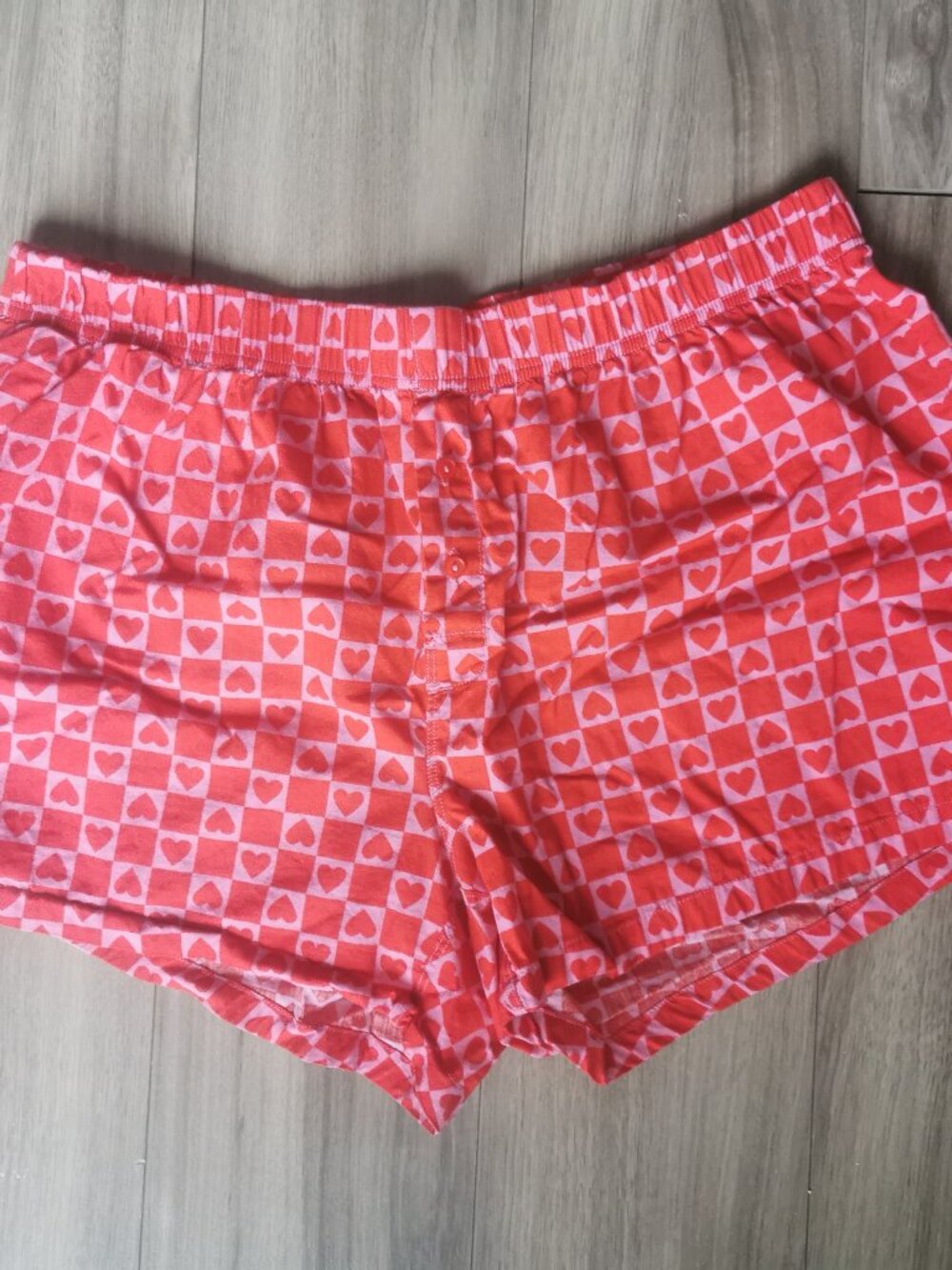 Heart print French boxer